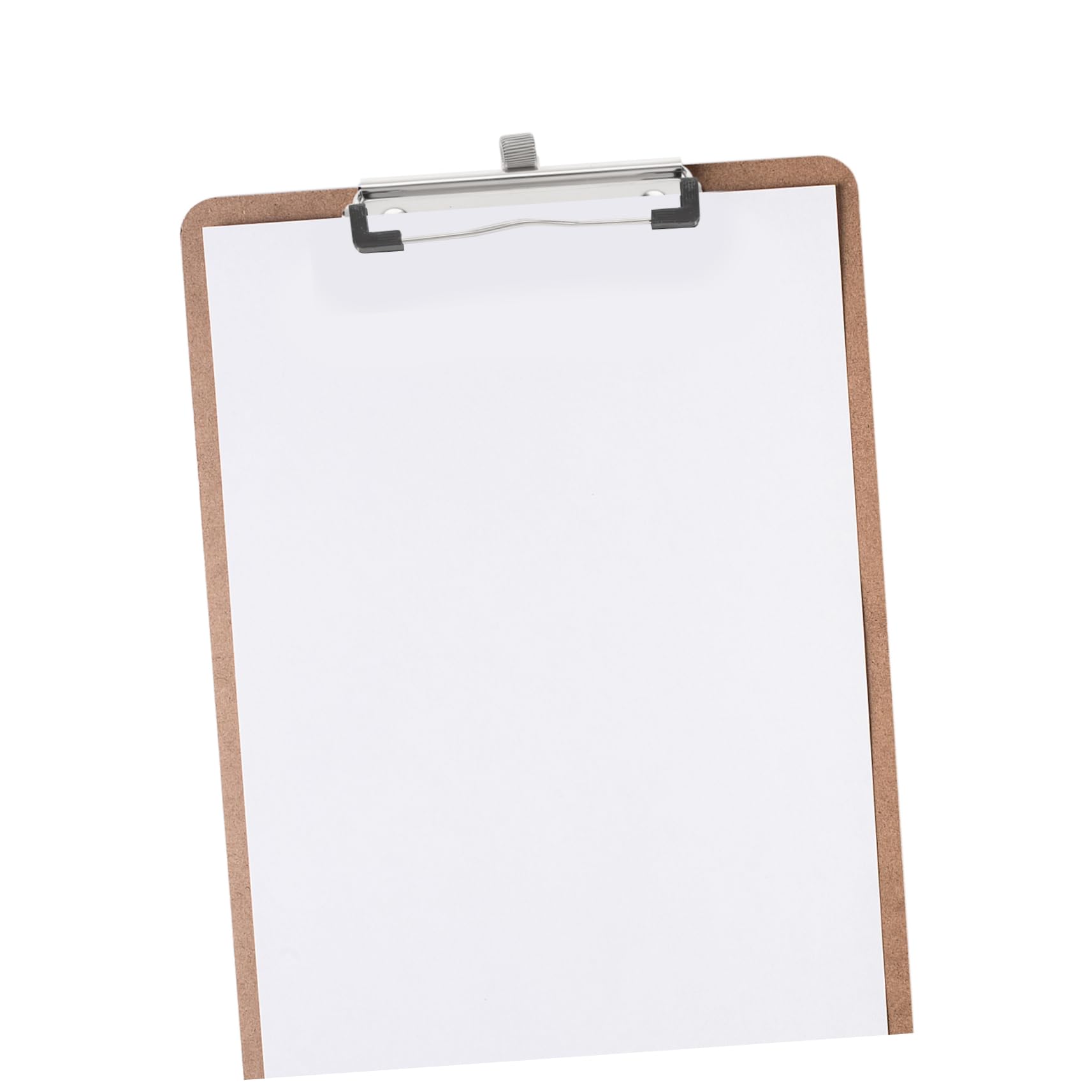 Clip per Portablocco Mini in Metallo 5 Pezzi Argento | Fissaggio Viti, Set Accessori Scrivania Ufficio, Uso per Scuola e Casa