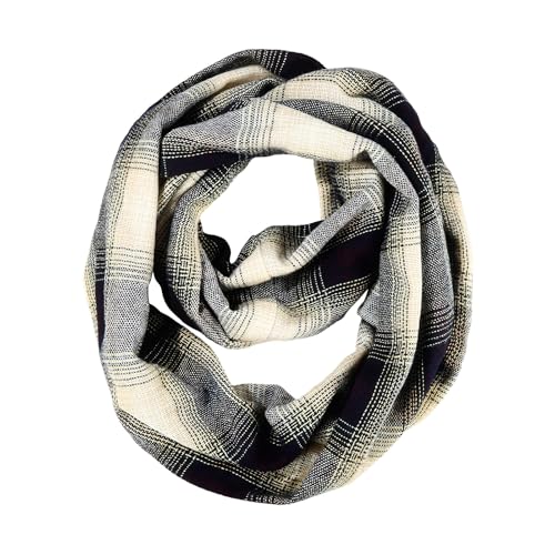 Bufanda para el cuello para mujer, accesorios cálidos y ligeros con bolsillo con cremallera, bufanda de cuello para mujer con diseño funcional, material de poliéster, para el hogar, otoño, fiesta