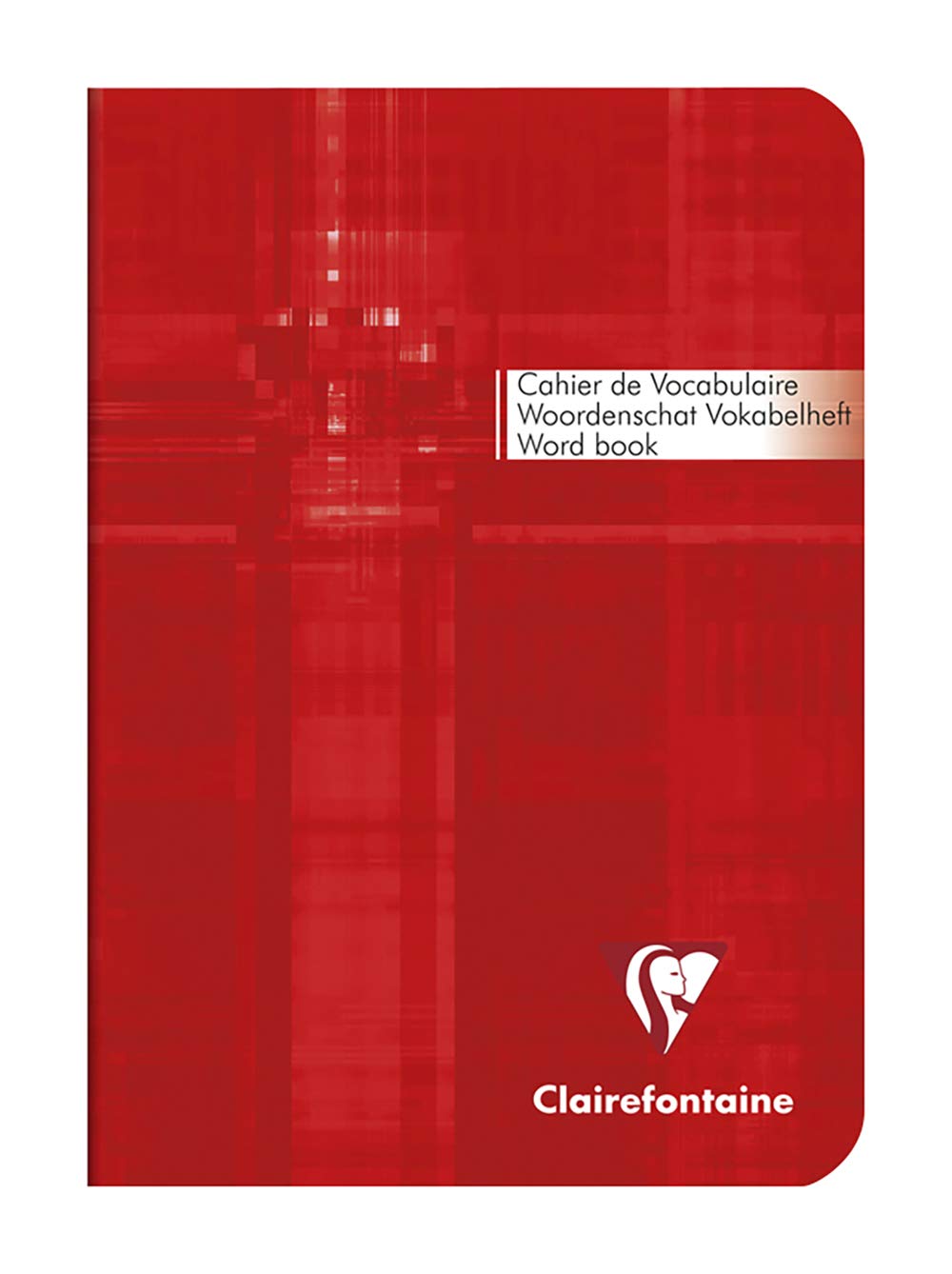 Clairefontaine 3647C Set of 10 Stapled Vocabulary Notebooks, A6 10.5x14.8 cm, 64 Lined Pages with Red Center Margin - Image 2