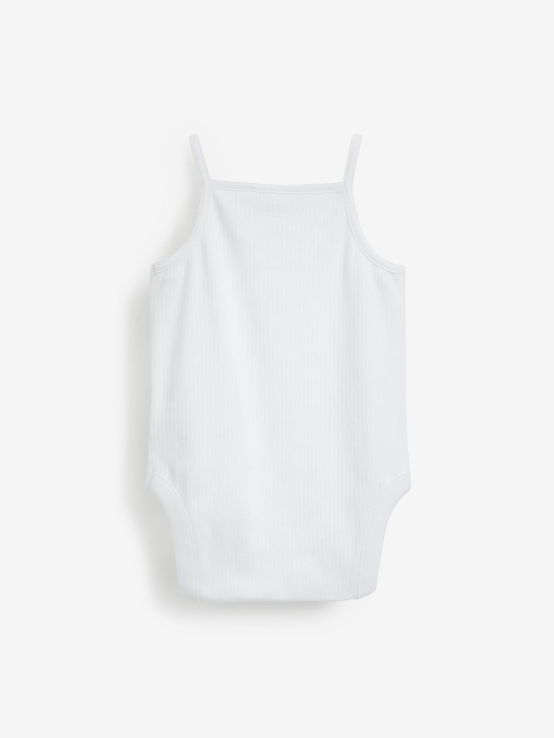 NEXT Unisex Bambino Confezione da 7 body bebè con bretelline