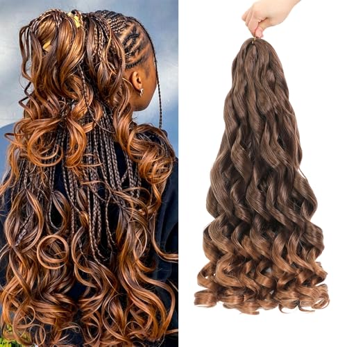 French Curl Braiding Hair 24 Inch 8 Packs T4/30