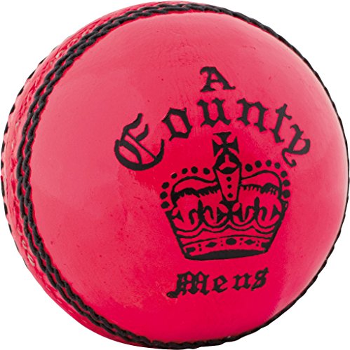 Image of Readers County Crown Cricket Ball Pink Youths