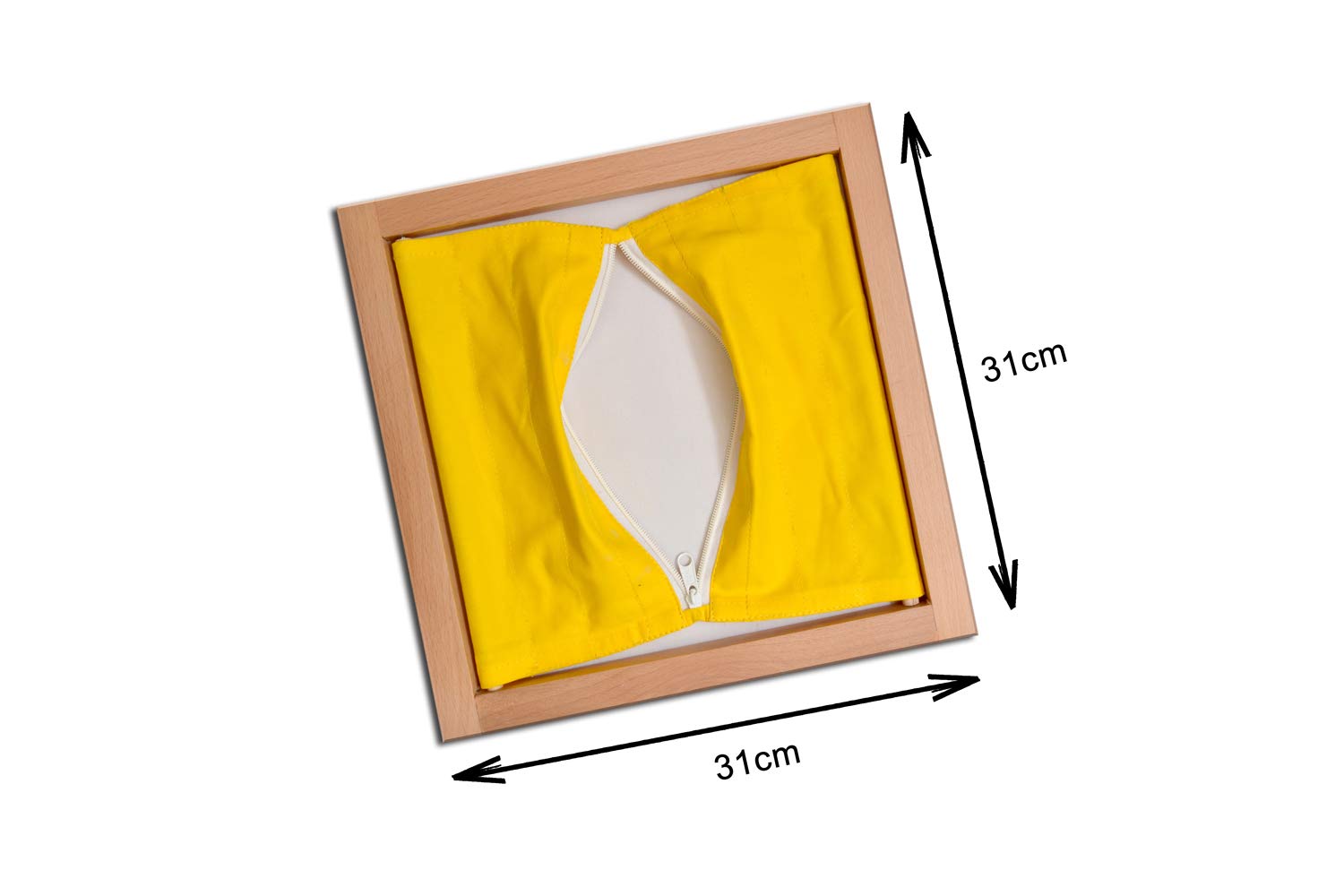 Kidken Montessori Fastening Frames | Montessori Dressing Frames | Early Childhood Development Toys (Fastening Zip) (B08BPDN1FZ) Amazon Price History, Amazon Price Tracker