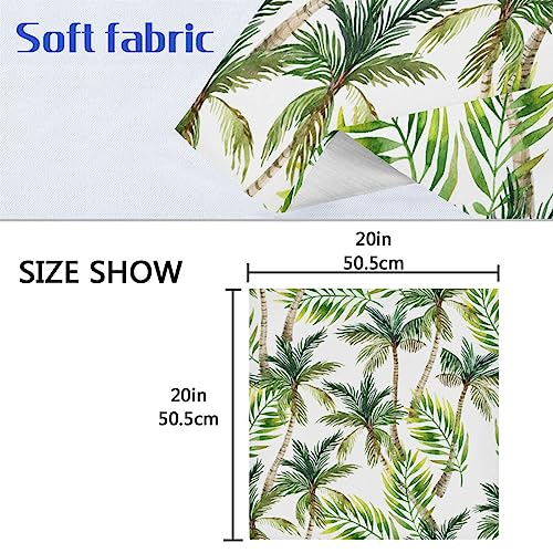 Servilletas de Tela Yettasbin Tropical Palm Tree Set 6 miniatura 7