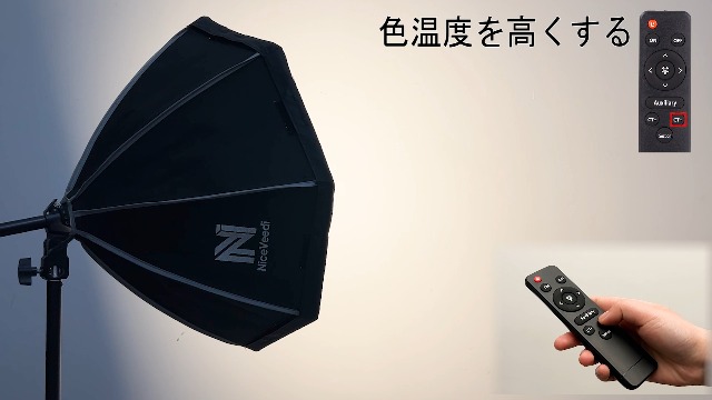 Amazon | NiceVeedi 50cm八角形ソフトボックス 85W LED電球撮影用