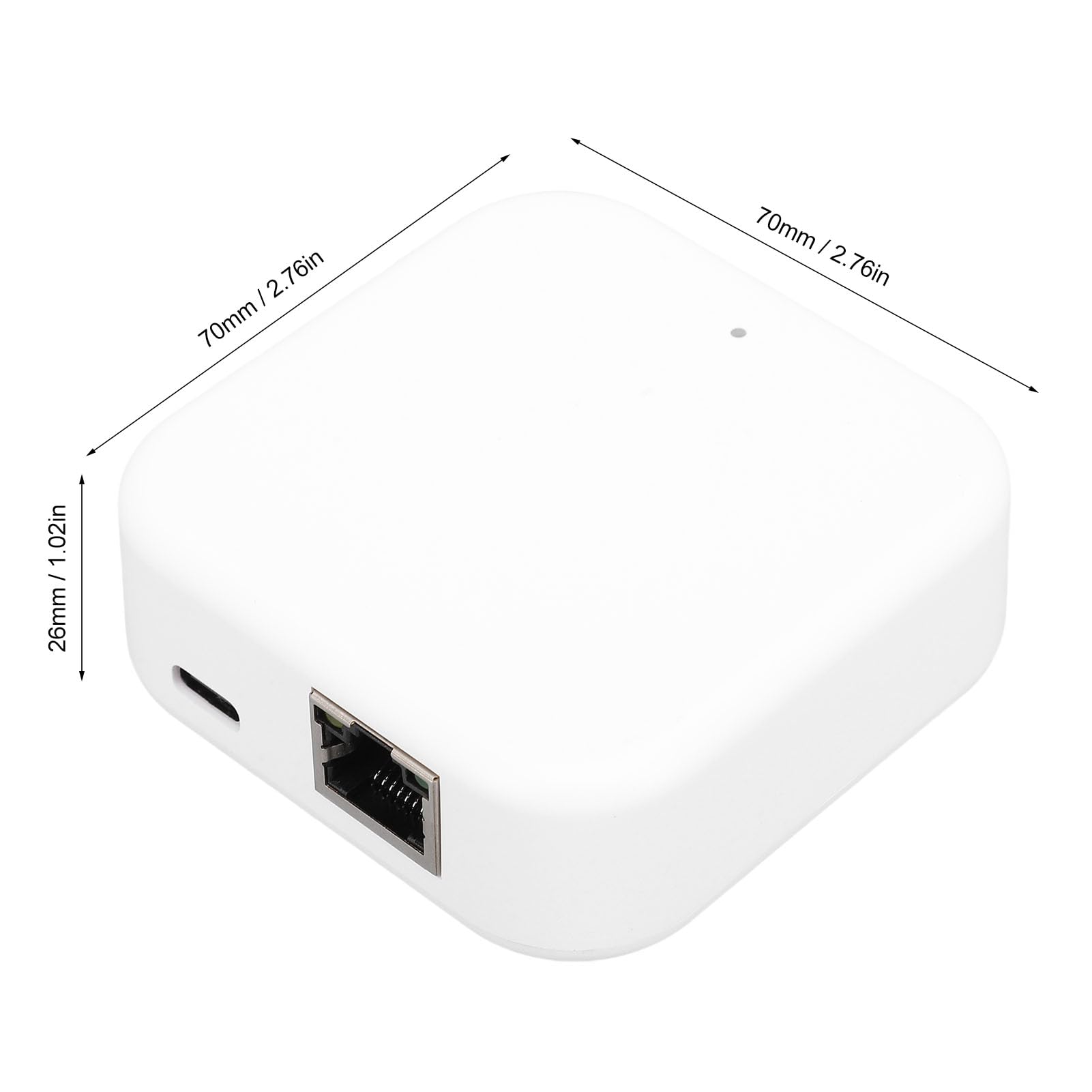 Sxhlseller Passerelle Intelligente pour le Contrôle de la Maison Intelligente | Connectivité WiFi Bluetooth RJ45, Compatible avec L'application TTLock pour Serrures et Haut-parleurs