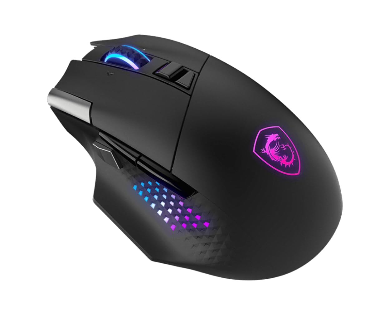 MSI Versa PRO W Gaming Mouse, 26000 DPI, 70M+ Clicks, OMRON