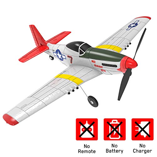 VOLANTEXRC RC Airplane P51D 400 PNP Version No Controller No Battery Remote Control