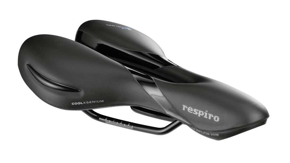 Selle Royal Unisex's Respiro Soft Relaxed Saddle, Black, Large