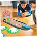 Happyyami 1set Interactive Bowling Toy for Boys and Girls Tabletop Bowling Game and for Family Fun Parent Interaction and Indoor Activities