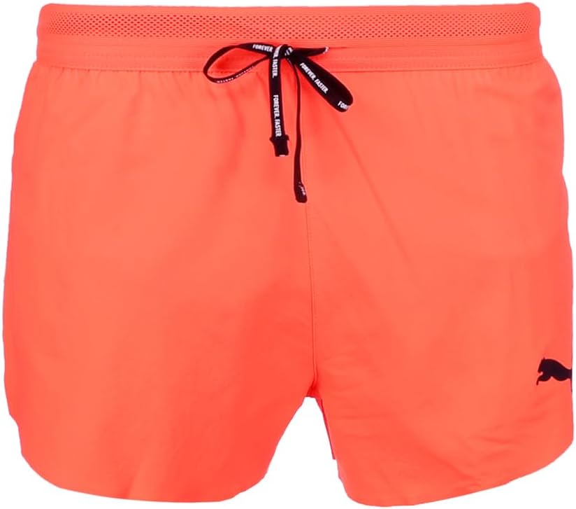 Mens Ultraweave Split Lightweight Shorts Running Casual Bottoms - Red