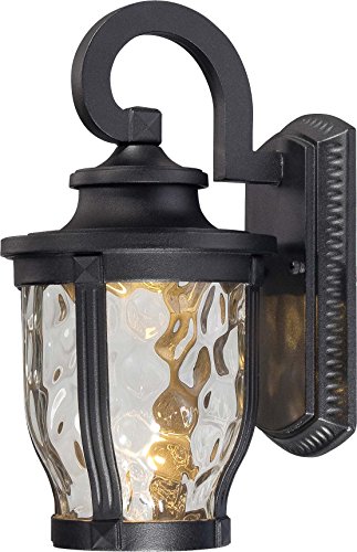 Minka Lavery Outdoor Wall Light 8761-66-L Merrimack Cast Aluminum Exterior LED Wall Lantern, Black