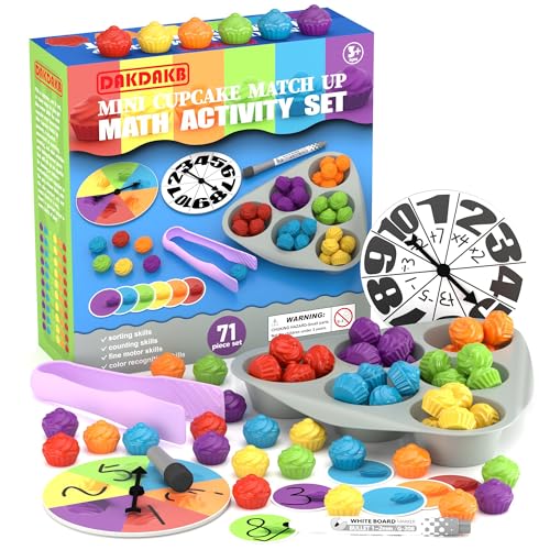 Sorting Shapes Cupcakes Learning Toy