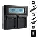 Produktbild Blumax Doppelladegerät für Canon NB-13L Dual Charger für 2 Akkus gleichzeitig Laden