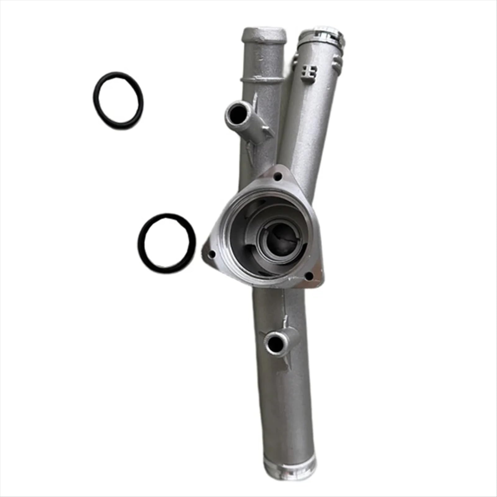 Compatible With Q7 4L 3.6L 2007 2008 2009 2010 03H121117A 03H121117B 03H121117C 03H-121-117 A-PRM Engine Coolant Thermostat Housing