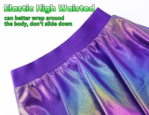 Gnainach Girls Skorts High Waist Athletic Skirts with Shorts Stretchy Activewear for Teens Kids Performance Tennis3