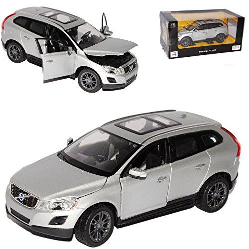 Preisvergleich Produktbild rastar Volvo Xc60 Xc 60 Silber 1 / 24 Modellauto Modell Auto