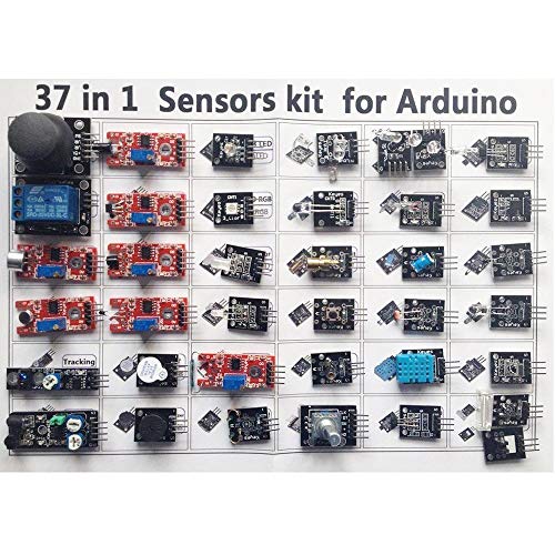 37/Set Sensor Assortment Kit 37 in 1 Sensor Module Starter Kit for Arduino MCU Educ(Infrared/Temperature/Avoid Obstacle/Buzzer Sensor etc) - Image 5