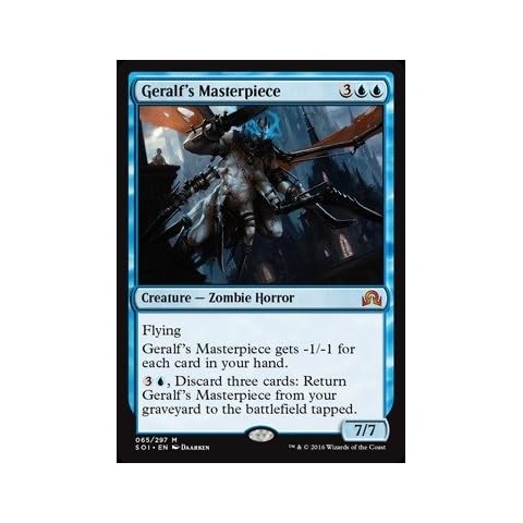 Magic: the Gathering Geralf's Masterpiece Foil Card Cover