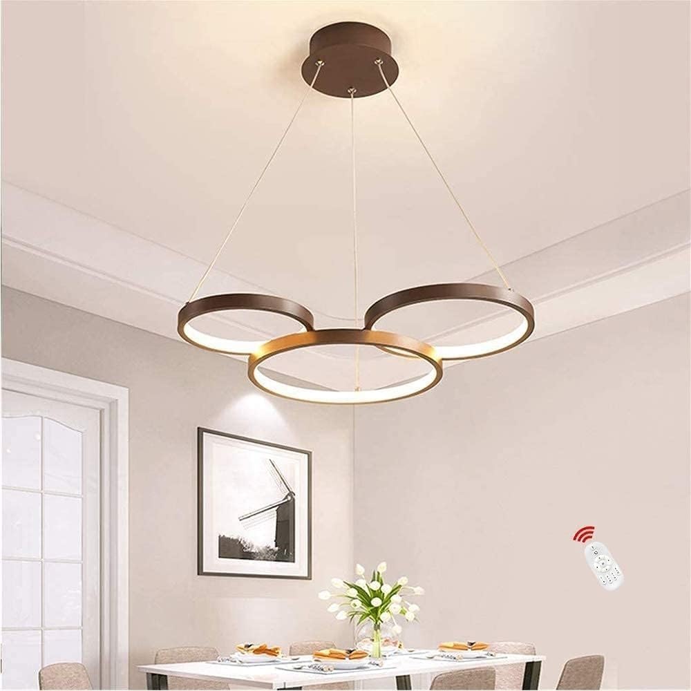 Lampe suspendue dimmable et réglable pour table à manger et salon - 7