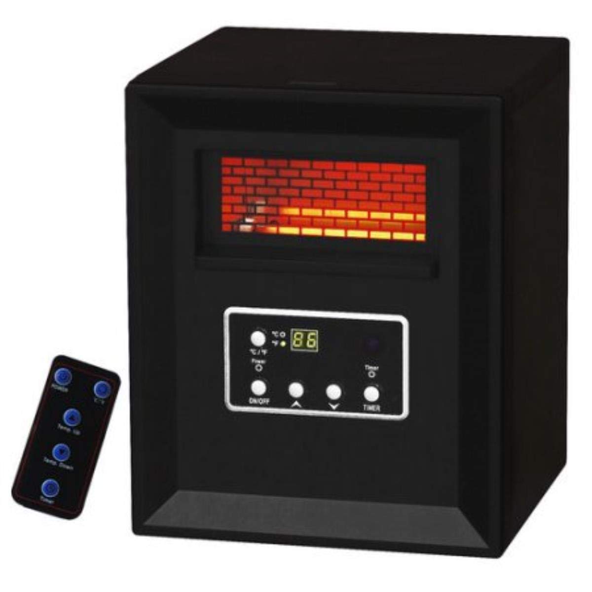 Pro Fusion Heat Heater Quartz Infrared Black : Amazon.sg: Home