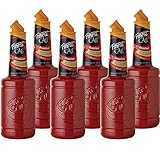 Finest Call Premium Bloody Mary Drink Mix, 1 Liter Bottle (33.8 Fl Oz), Pack of 6