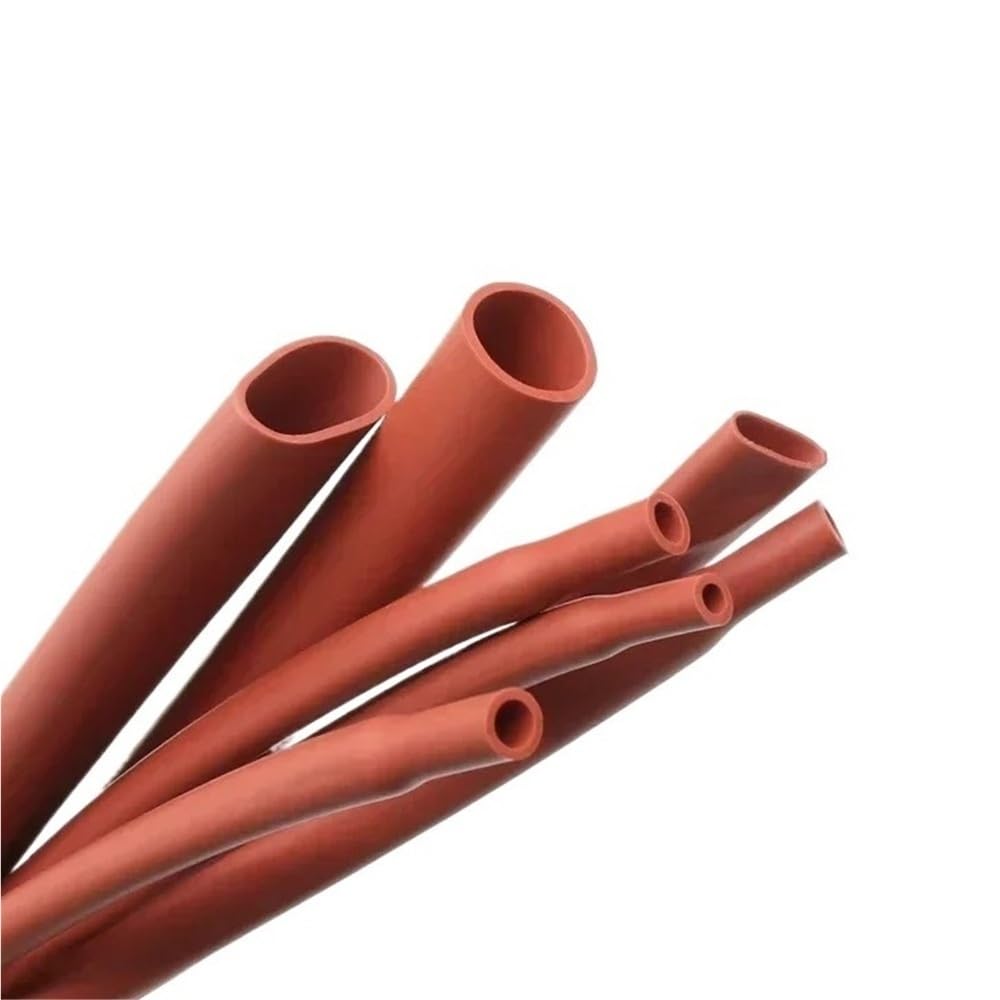 Tubo termoretraibile in silicone morbido 1.7:1 - Guaina flessibile for cavi for protezione cavi fai-da-te (diametro 0,8-30 mm, 1 pezzo)(30mmx5meter)