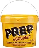 PREP GOURMET 10 Liter Eimer salzfrei - Pflanzenöl mit naturidentischem Buttergeschmack Combidämpfer geeignet zum Braten & Backen Cholesterinfrei Laktosefrei Butteraroma