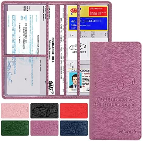 Car Registration And Insurance Card Holder, Car Accessories Vehicle Box Organizer Car Essential Document Wallet P 18229027 - View #3