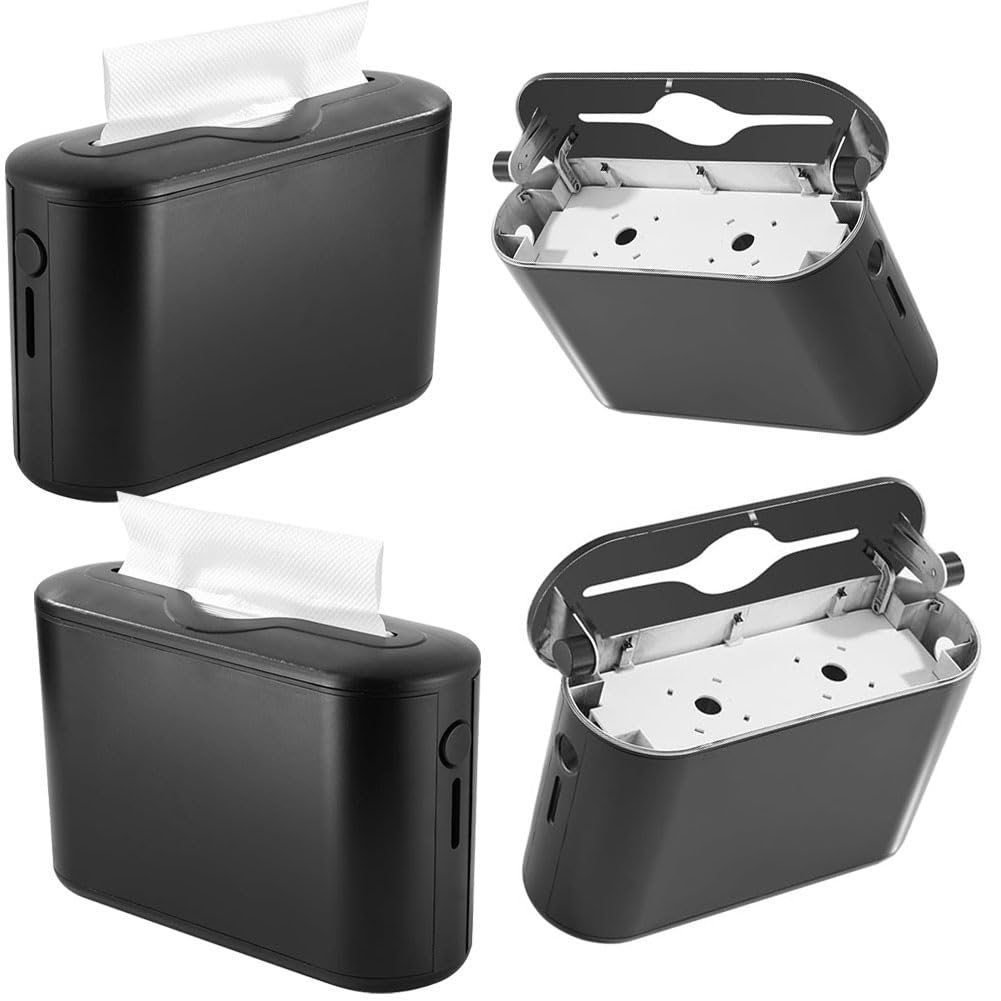 Dispenser di asciugamani multipiega, dispenser di asciugamani di carta da appoggio, antiscivolo, dispenser per asciugamani per camera da letto, bagno, cucina, servizi igienici, ufficio