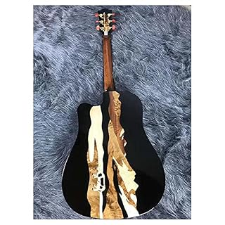 YYYSHOPP Guitare Acoustique Hivernale, Guitare Électrique De L’épinette Solide De 41 Pouces Guitare (Size : 41 inches) - Les Beatles, Paul McCartney, John Lennon, RIngo Starr, George Harrison YYYSHOPP Guitare Acoustique Hivernale, Guitare Électrique De L'épinette Solide De 41 Pouces Guitare (Size : 41 inches) – Image 2