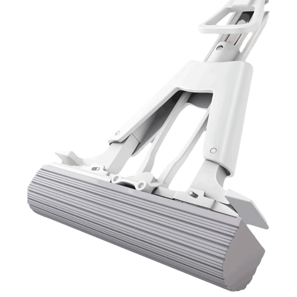 Aboiled Collodion Mop with Foldable Handle Water- Washing Ideal for Home Cleaning on Tiles and Wood Floors