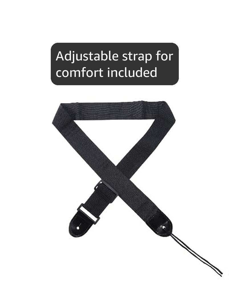 Juarez Acoustic Guitar, 38 Inch Cutaway JRZ38C/PP - Retro Hippie Funky Design, Complete Set with Bag