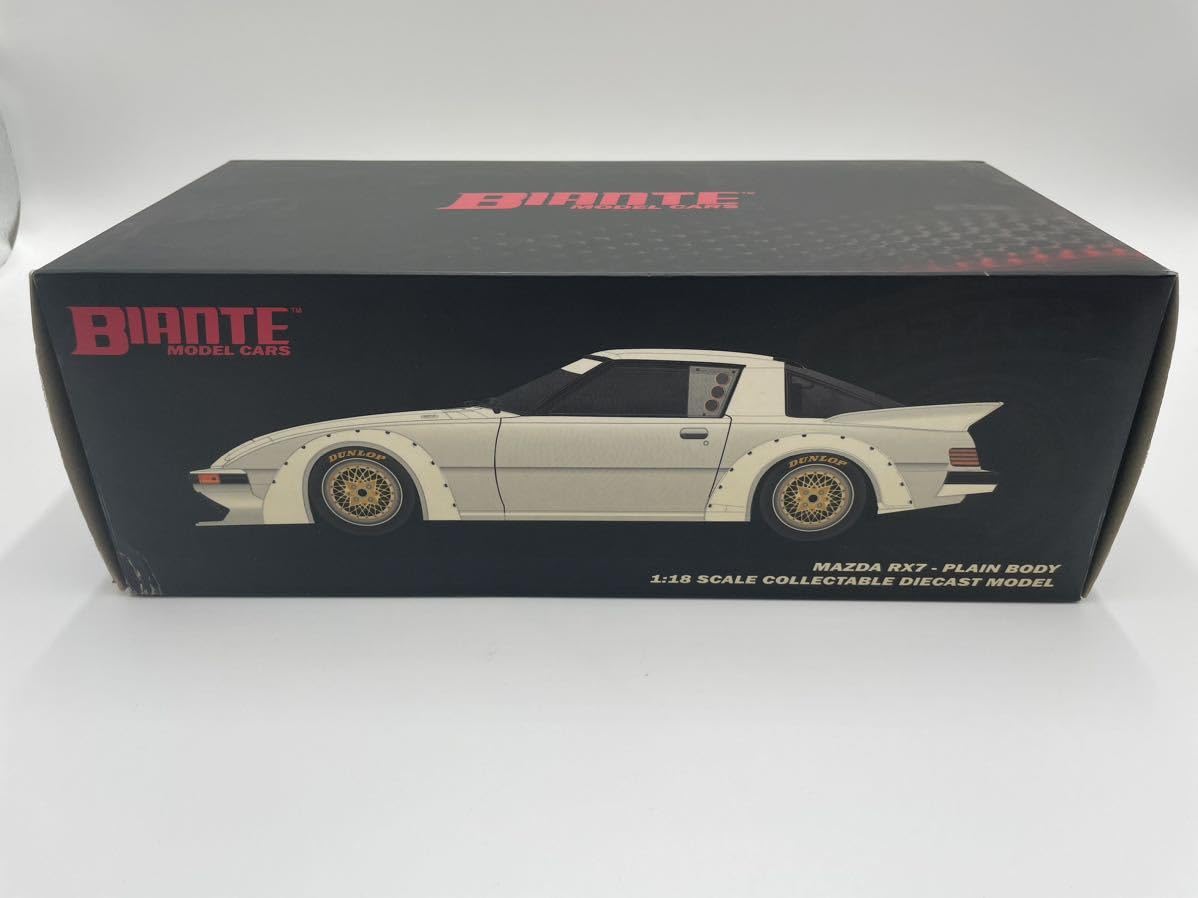 1/18 BIANTE RX-7 SA22C ビアンテ マツダ サバンナ ホワイト