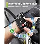 Smart Watches for Men Women Fitness: Fitness Tracker with Blutooth Call 24/7 Heart Rate SpO2 Sleep Monitor 5ATM Waterproof 120+ Sport Mode Activity Trackers Compatible iPhone Android Phones (3 Bands) - Image 3