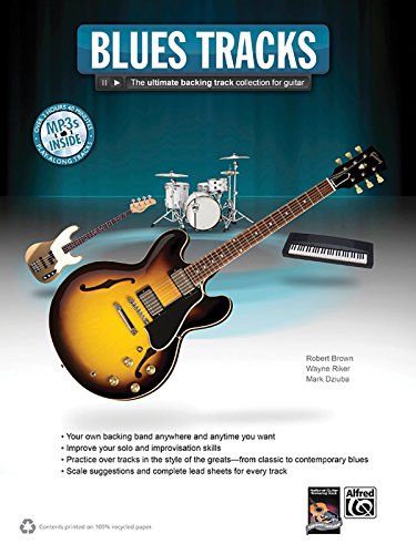 Blues Guitar Tracks Backing Track Collection Book CD