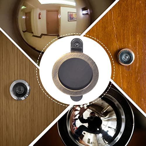 Visor de mirilla y cubierta de privacidad para puertas de seguridad, 2 ud 8