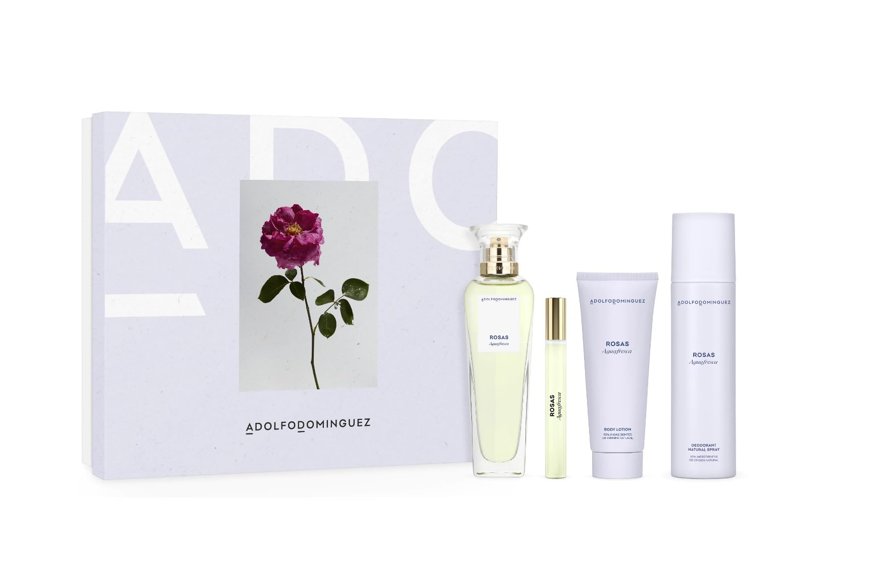 Adolfo Dominguez, Set de fragancias para mujeres - 120 ml.