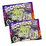 Boo Bling Candy Jewelry Bracelets Rings Halloween Candy 32pc 8.46 oz - Individually Wrapped Pieces