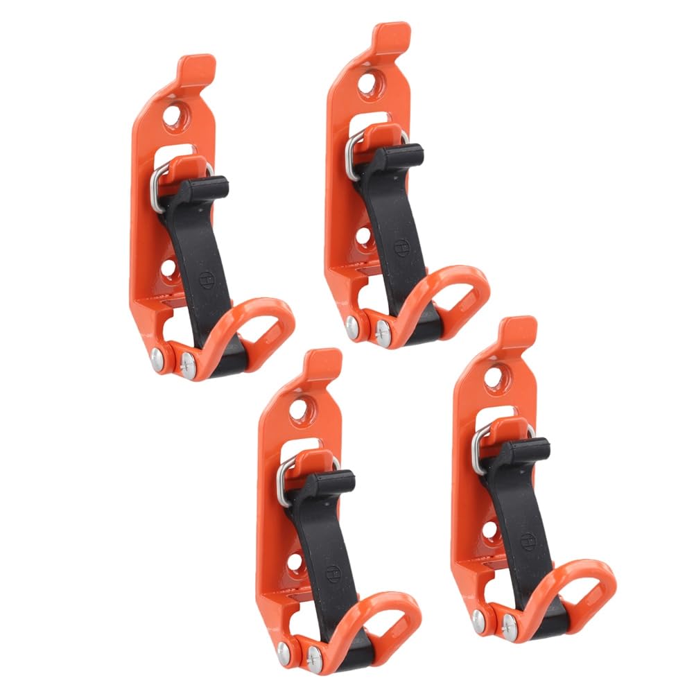 DcnrInsr Fist Clamp Car Trailer RV Boat Home Accessories Orange Metal for Mounting Tools Equipment Auto Wall Mounting Brackets - Image 4