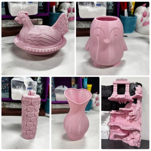 Image of iSANMATE Pink PETG HF Filament 1.75mm 50-400mm /s 1KG Rapid for Bambu