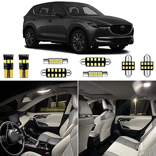 Kit de 9 Luces LED Interiores Blancas para Mazda CX-5 miniatura 1