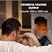Klarstein Graz Chimenea eléctrica Llama simulada - Chimenea electrónica, 1000/2000 W, para...