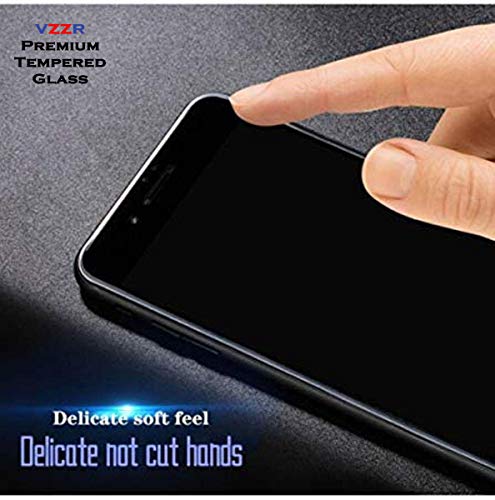 Image of VZZR? Premium Tempered Glass for One Plus 6T Screen Protector [11D] - Full HD, Shatterproof, Anti Scratch Screen Guard For OnePlus 6T (Black Edition)