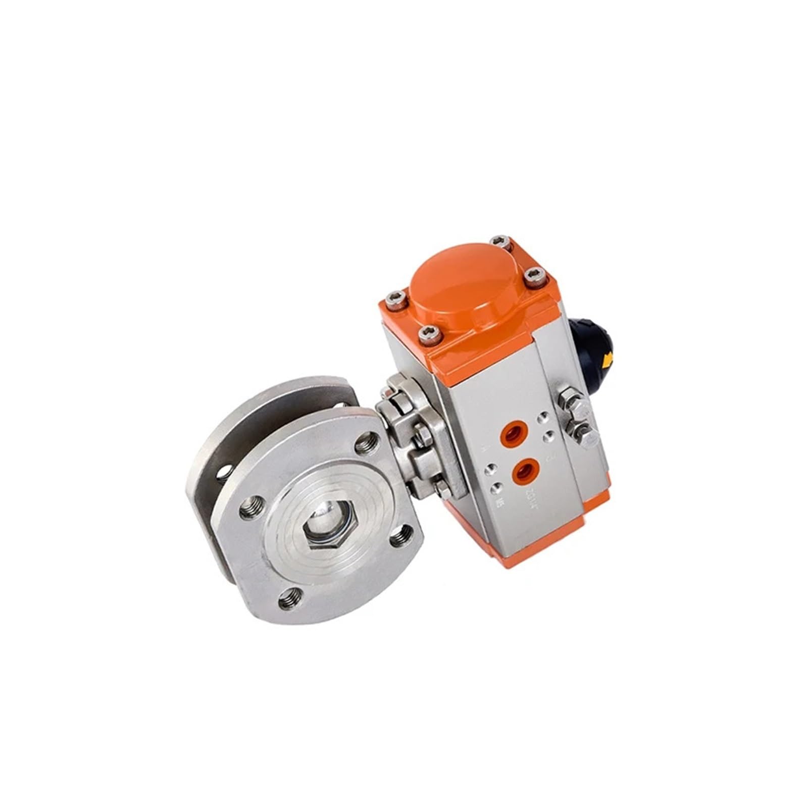 Vanne pneumatique 1 pouce double effet inox pour l'industrie globale
