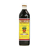 Vista 1 de Kicap Soya Cair Salsa de Soya Premium 25.4 fl oz x 2 botellas