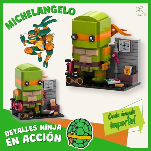 Platos Y Cubiertos, Toy tortugas ninja bebes Marca GREEN BRAIN (2)