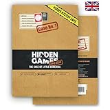 Hidden Games Crime Scene - The 1st Case - (UK Version) - EIN Escape Room Spiel für 1-6 Personen ab 14 Jahren, realistisches Tatortspiel, spannendes Detektivspiel – UK Version