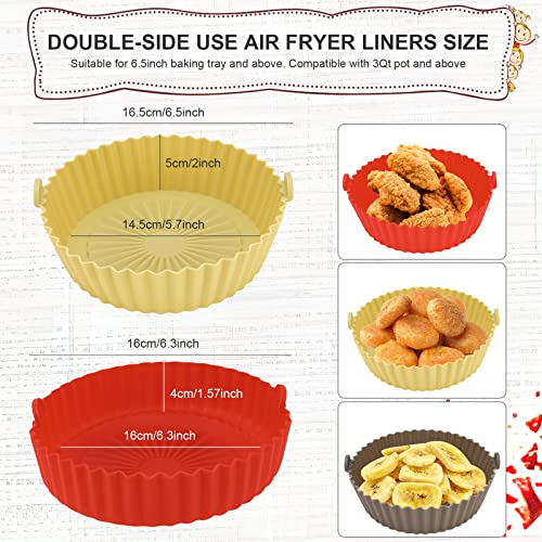 Augot Pentola in Silicone per Friggitrice ad Aria