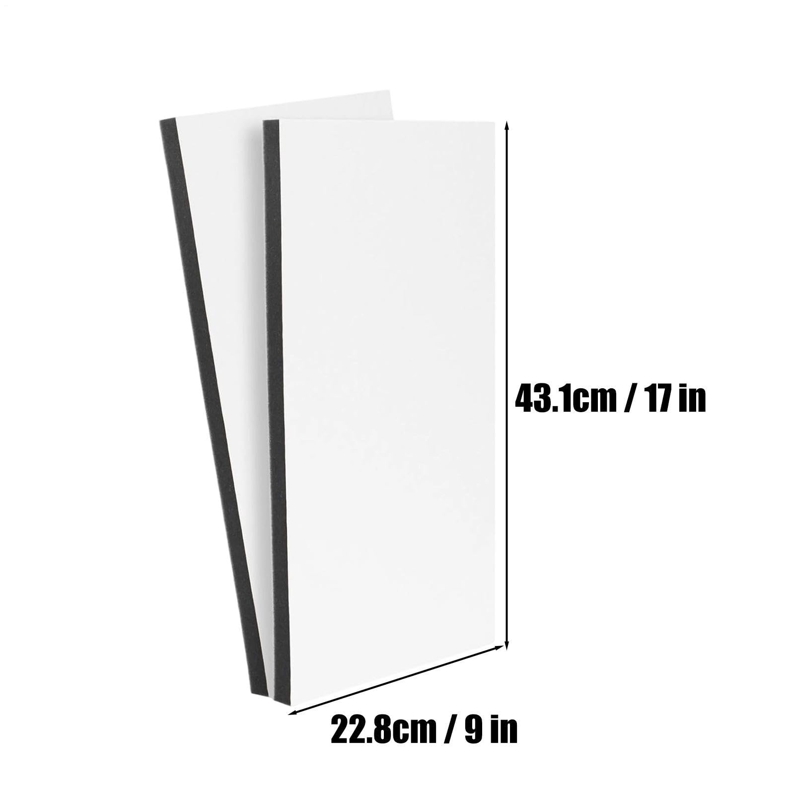 Kit de Sellado para Ventana con Aire Acondicionado,2 Piezas Universales De Alta Densidad | Paneles Laterales Espuma Aislante AC - Oficina, Dormitorio, Hogar, Apartamento, Previene Fugas De Aire